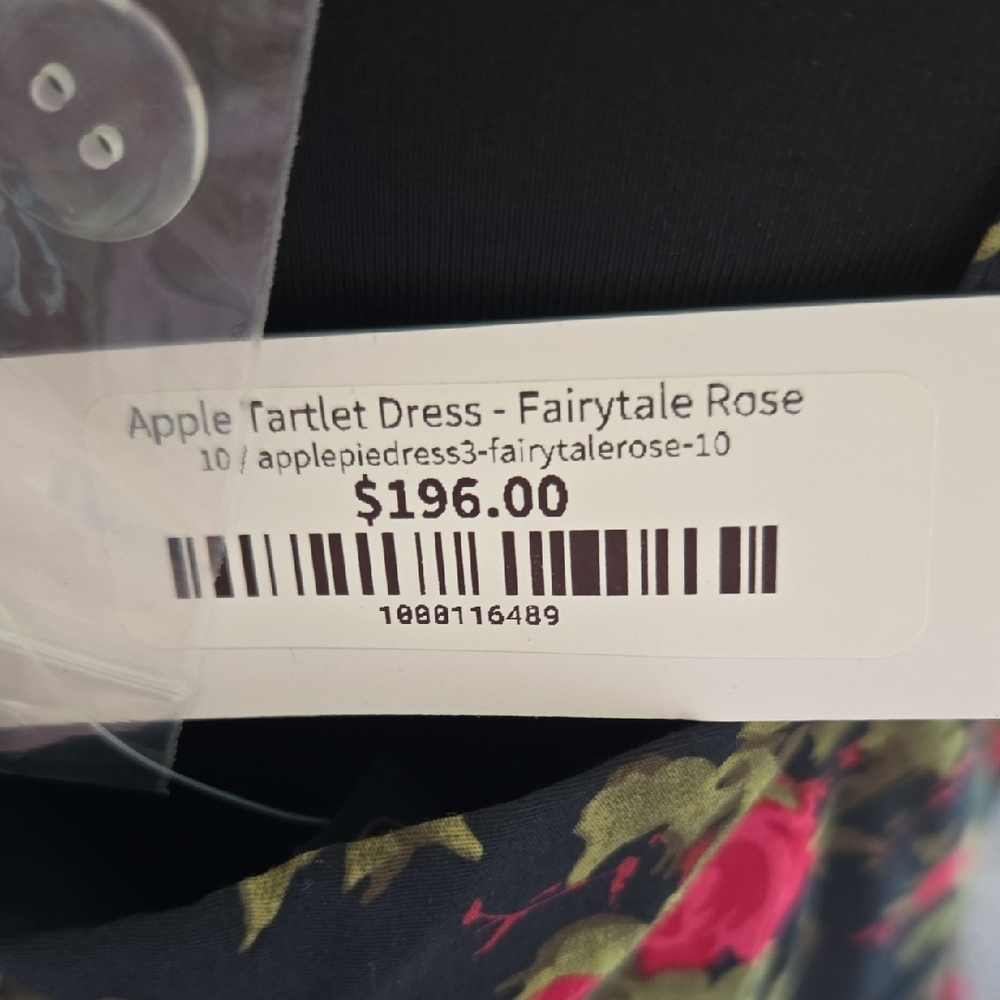 Trashy Diva Apple Tartlet Dress Fairytale Rose 10 NWT - Picture 3 of 4